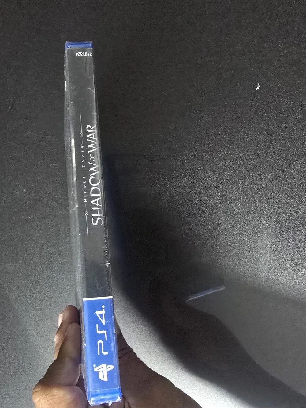 Sony PS4 Shadow of War - Black Cover with Blue Case